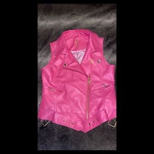 Jeffree Star Bubblegum Pink Vegan Leather Vest